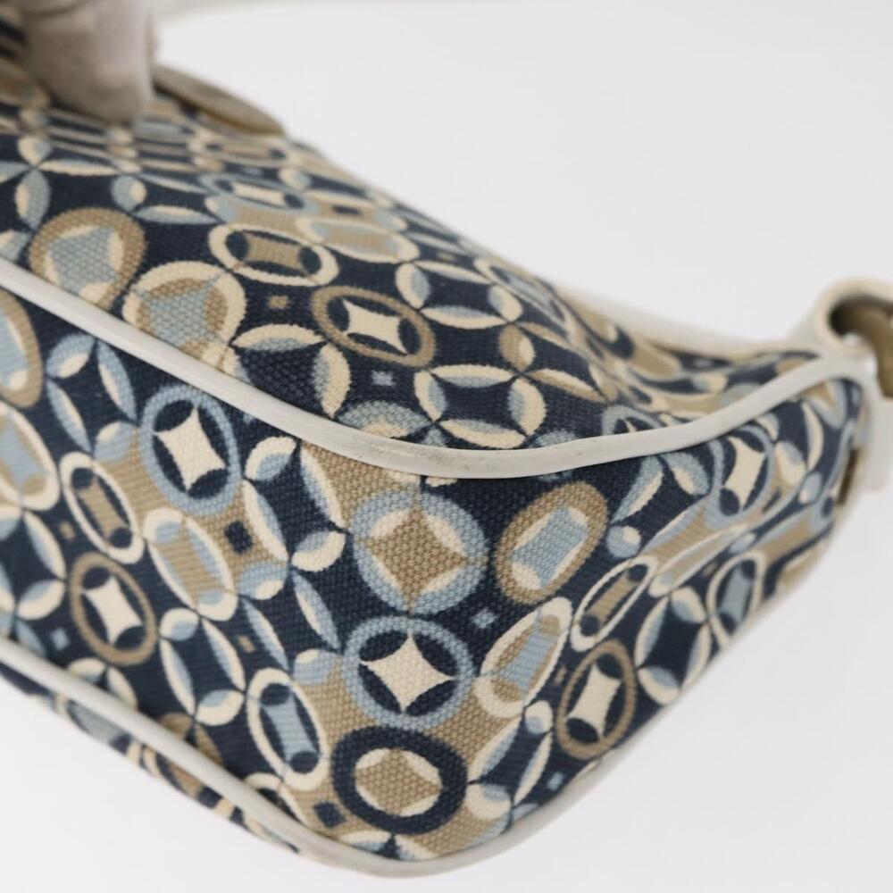 CELINE Accessory Pouch Canvas Navy Auth 154611 - Picture 15 of 16